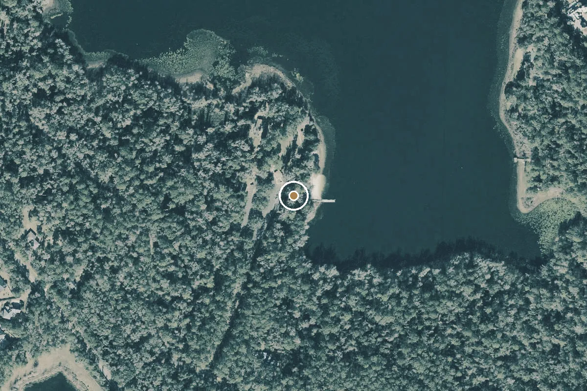 Aerial view of Alfred B. Maclay Gardens State Park (No Gasoline Motors)
