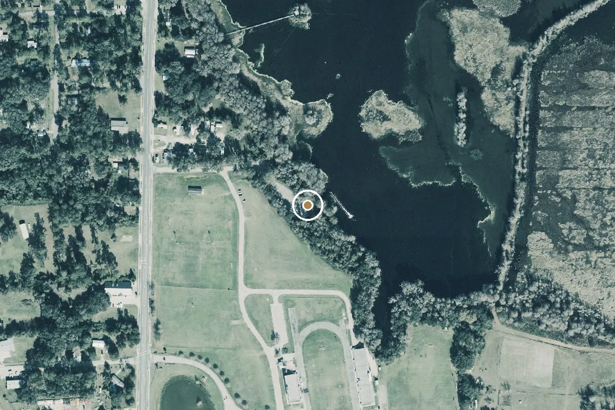 Aerial view of Alligator Lake South (Lake City)