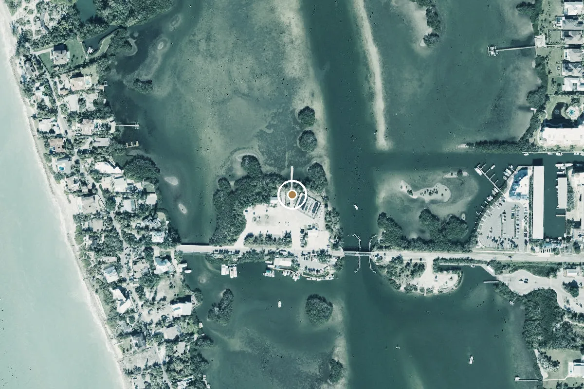 Aerial view of Blackburn Point Park Rowing Facility