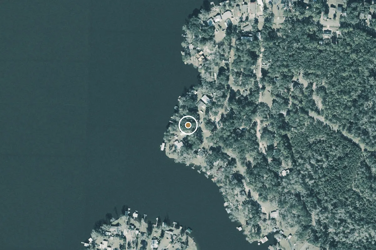 Aerial view of Blount Landing