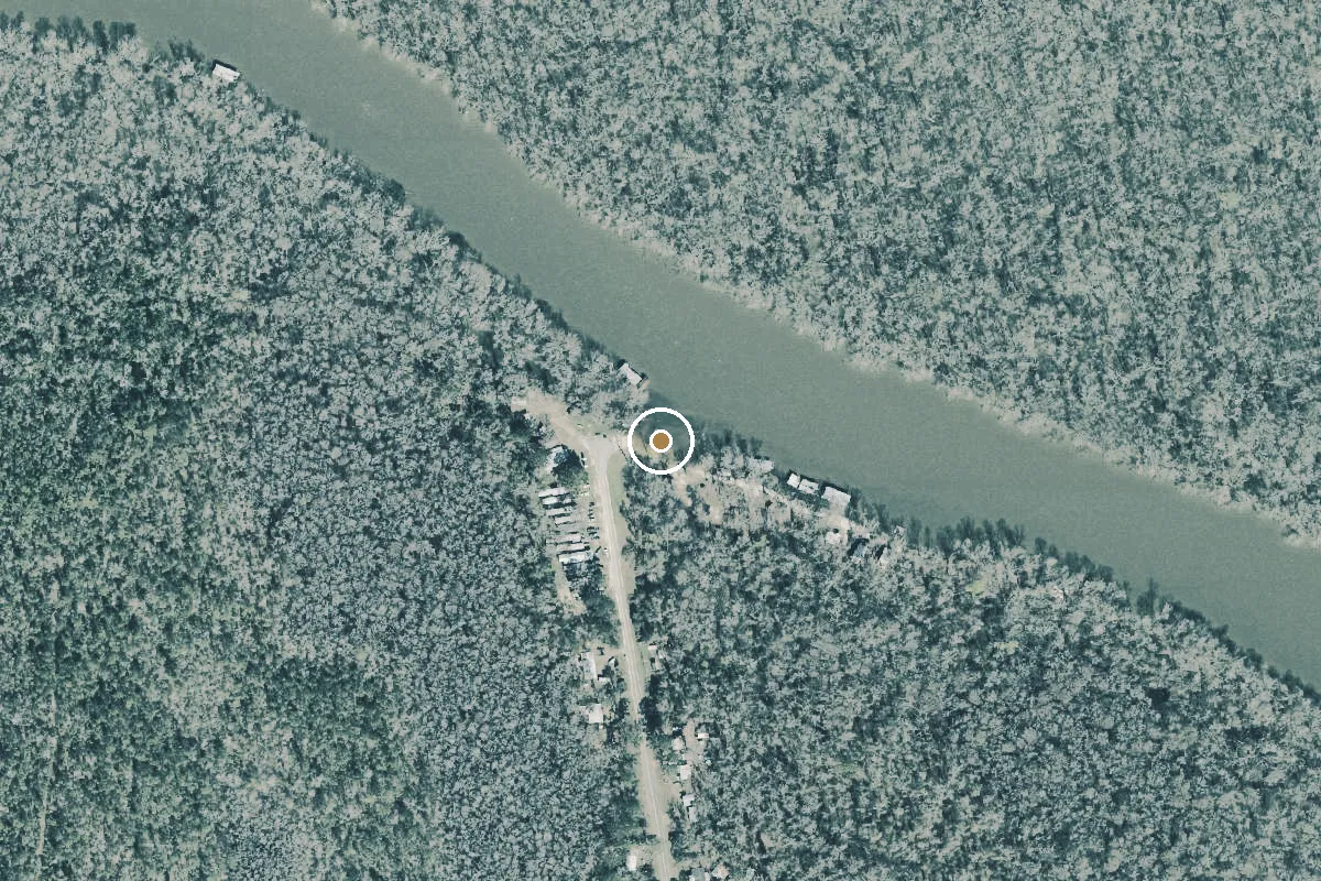 Aerial view of Douglas Landing
