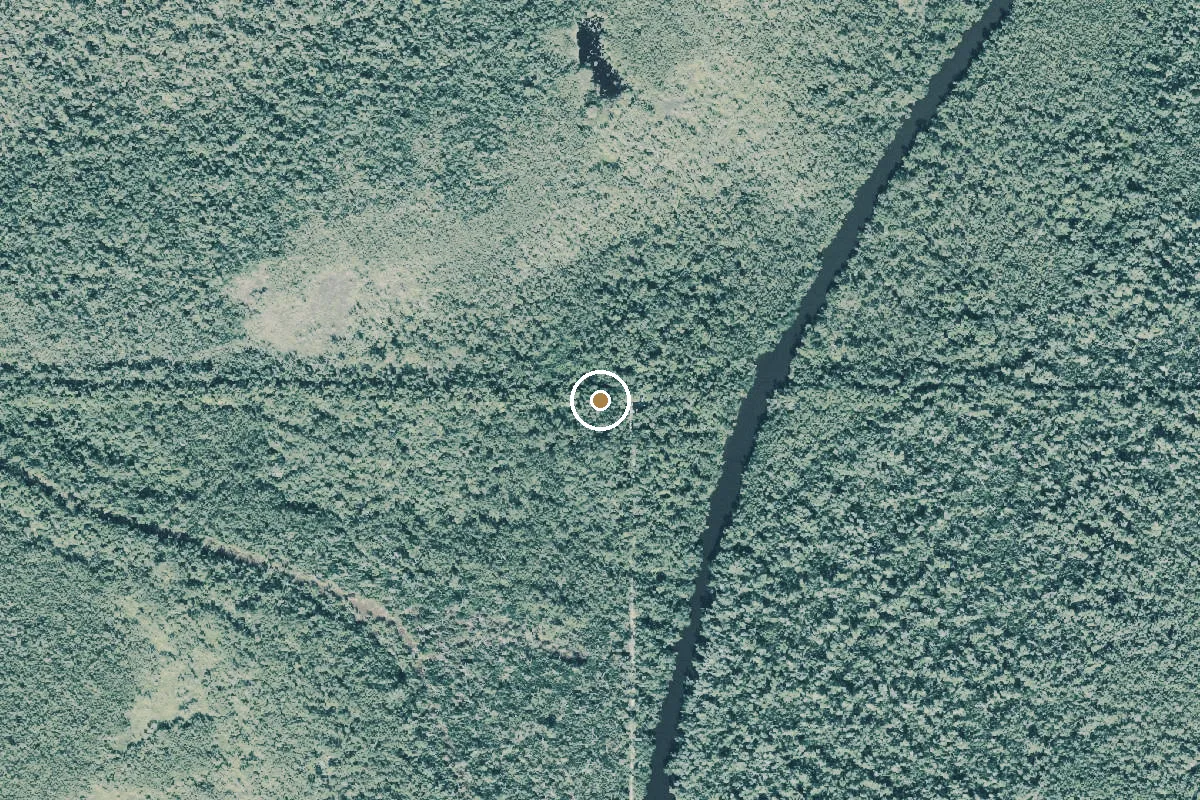 Aerial view of Everglades National Park - Bear Lake Canoe Trail (Backcountry Permit Required)