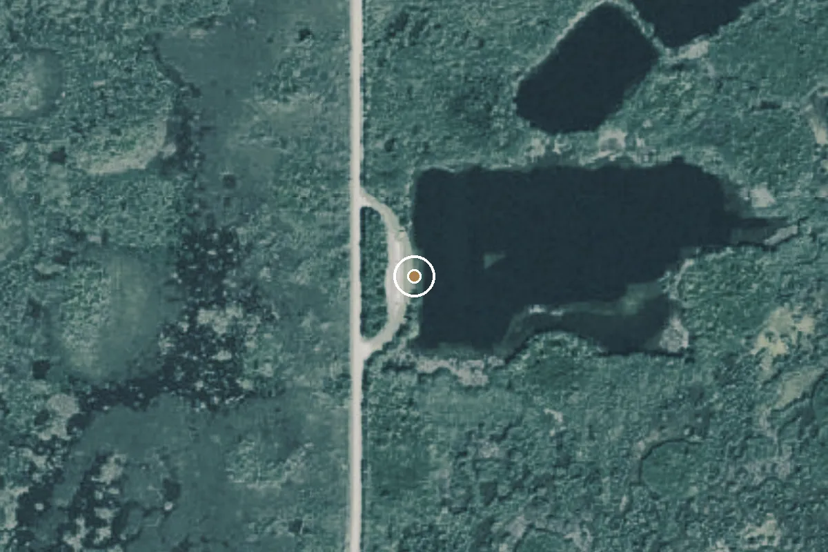 Aerial view of Everglades National Park - Nine Mile Pond Canoe Trail