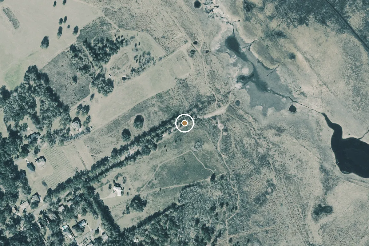 Aerial view of Faulk Landing