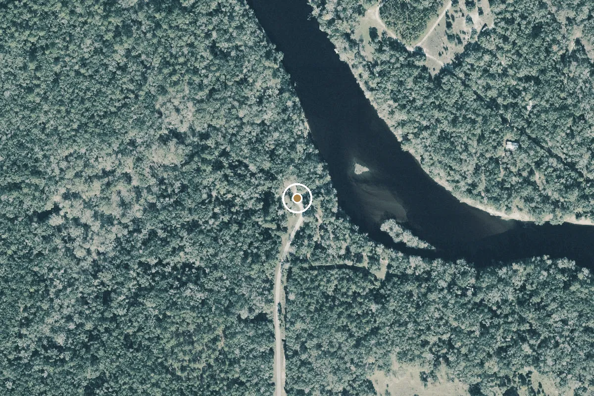 Aerial view of Ft. McComb (Macomb) County Park
