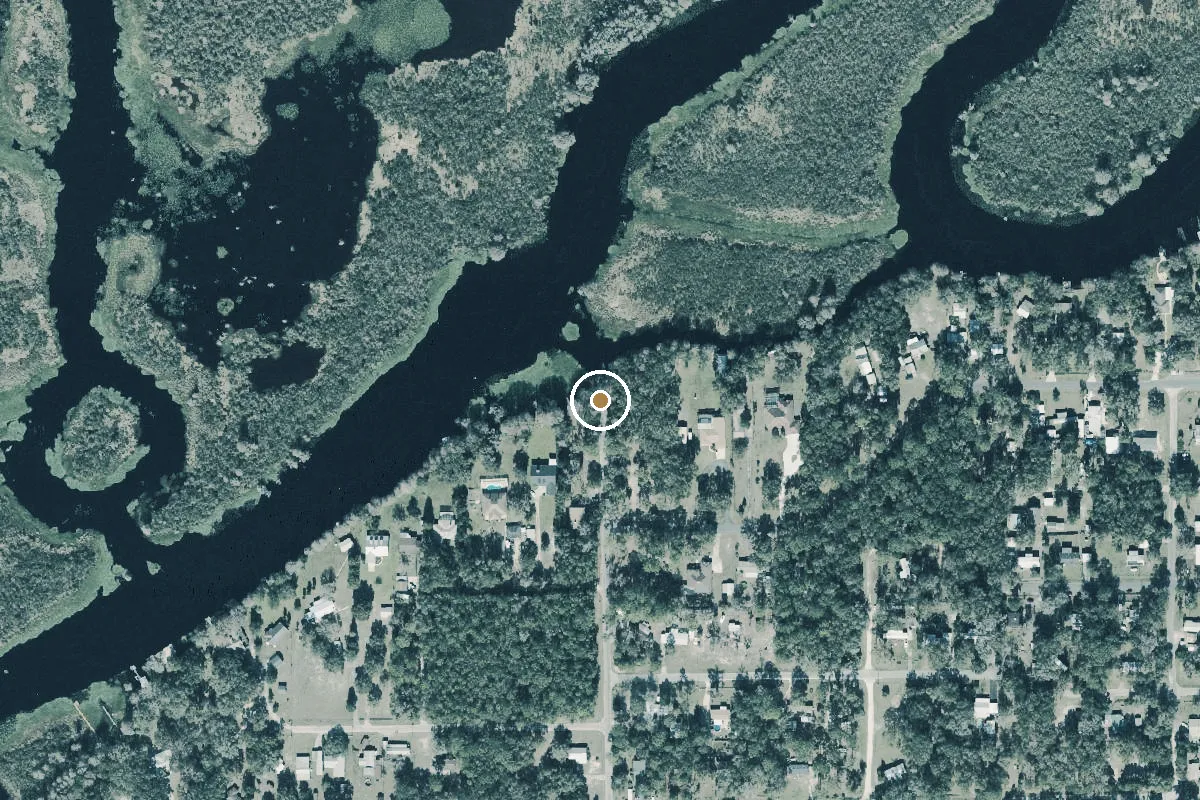 Aerial view of Goldendale Public Boat Ramp