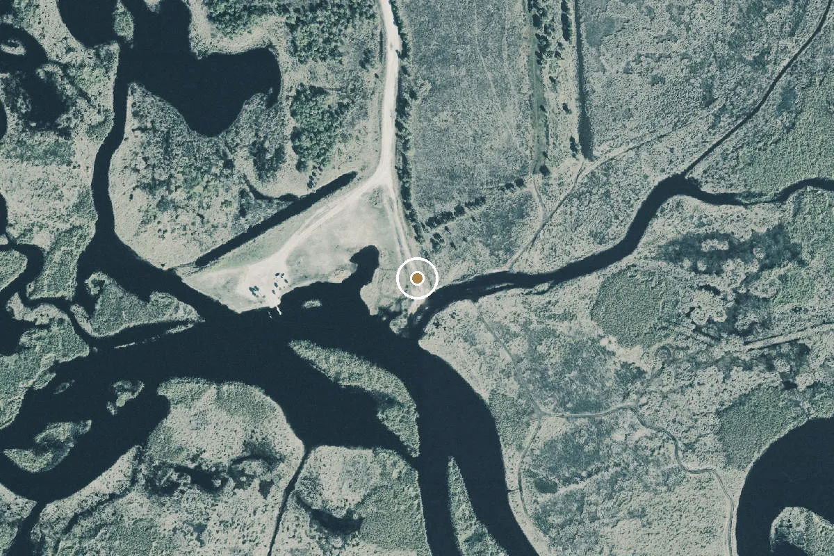 Aerial view of Hatbill Park Sand Ramp