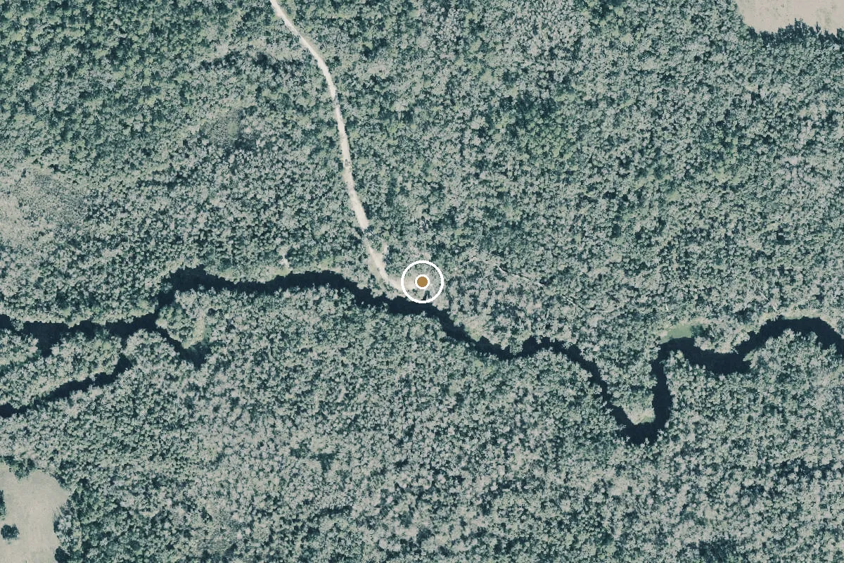 Aerial view of Haw Creek Preserve - Russell Landing Boat Ramp (Small Boats)