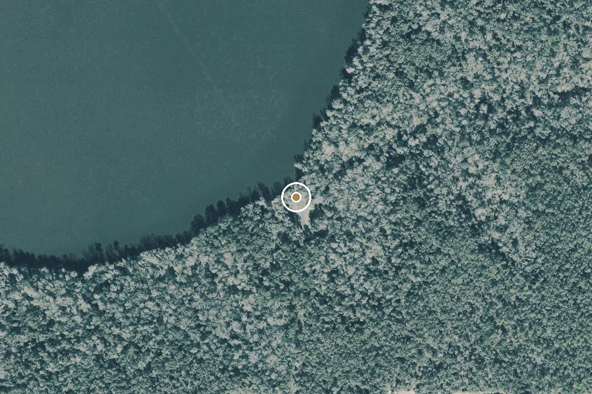 Aerial view of Jack Vause Landing