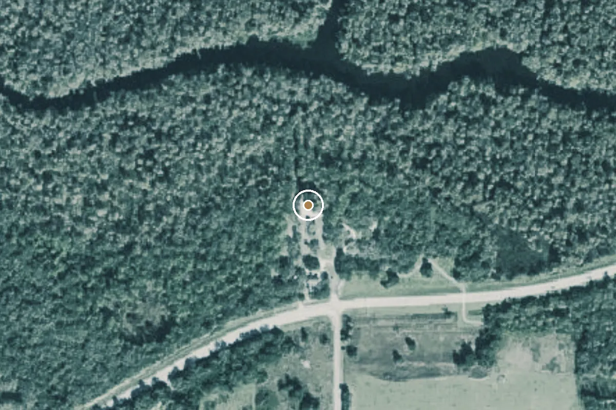 Aerial view of John B. Sargeant Public Boat Ramp