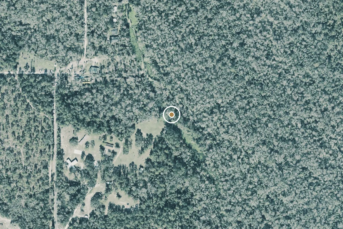 Aerial view of Kelly Park / Rock Springs Camp Joy Paddlecraft Launch