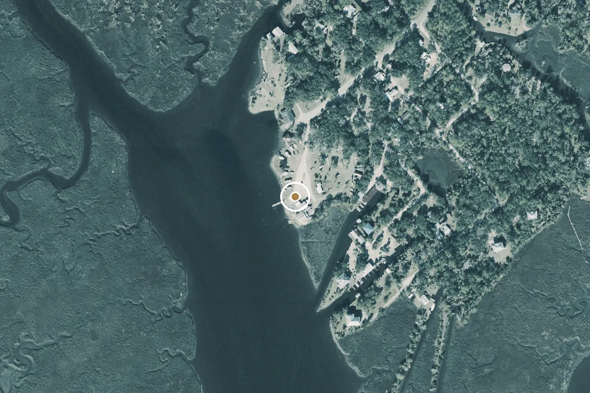Aerial view of Lee Spears & Son Pay Ramp/spring Creek