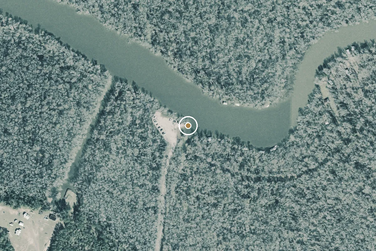 Aerial view of Lister's Landing