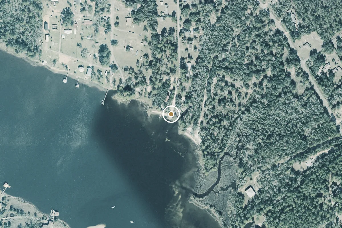 Aerial view of Mae Lane Public Boat Ramp (Small Boats, Limited Parking)