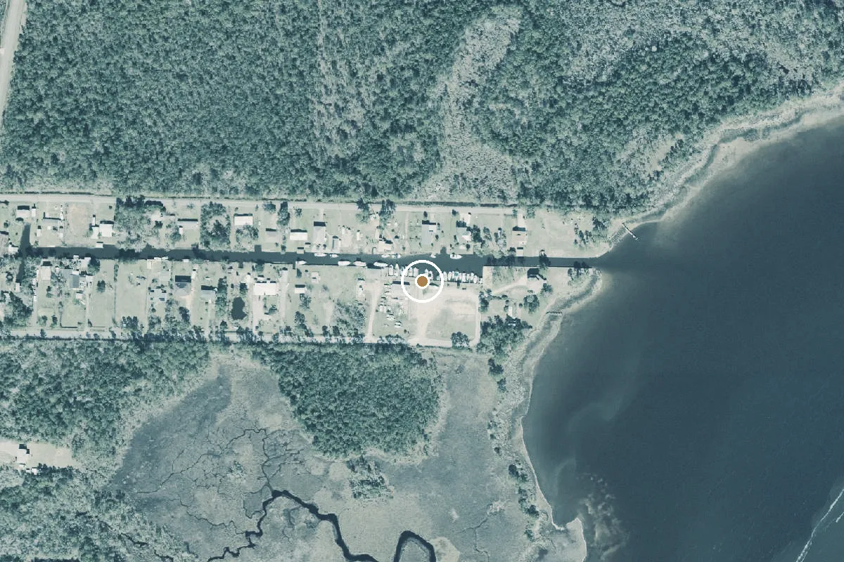 Aerial view of Milton Marina Bayside