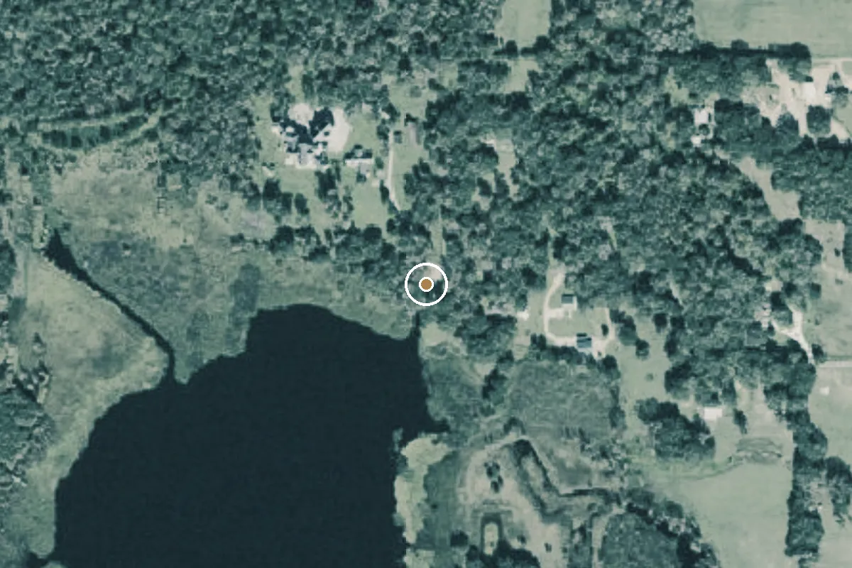 Aerial view of Mountain Lake Public Boat Ramp