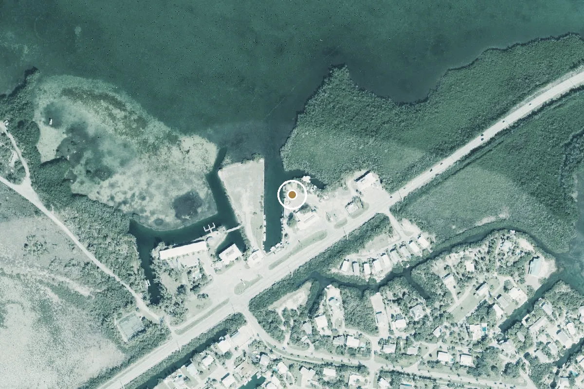 Aerial view of Sugarloaf Marina
