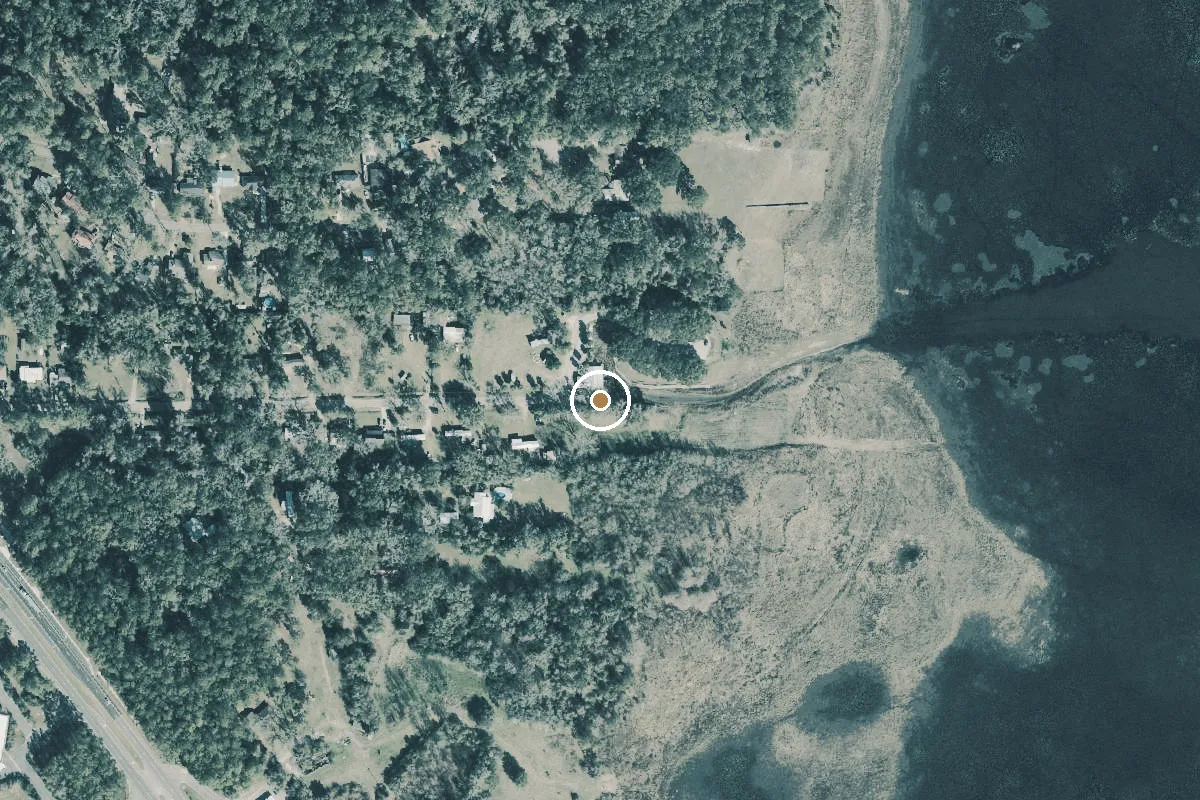 Aerial view of Sunset Landing Park - Boat Ramp