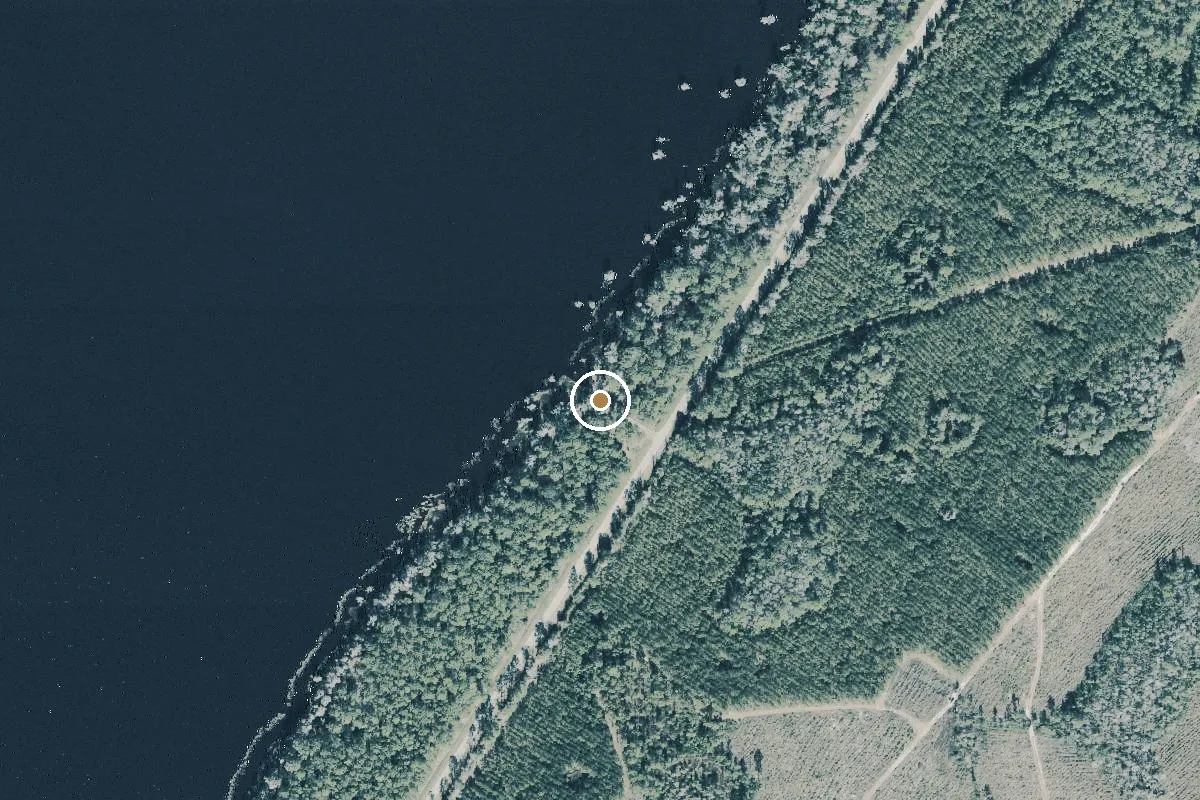 Aerial view of Swift Creek Pond Canoe Access - County Road 238 at NE 197th Loop