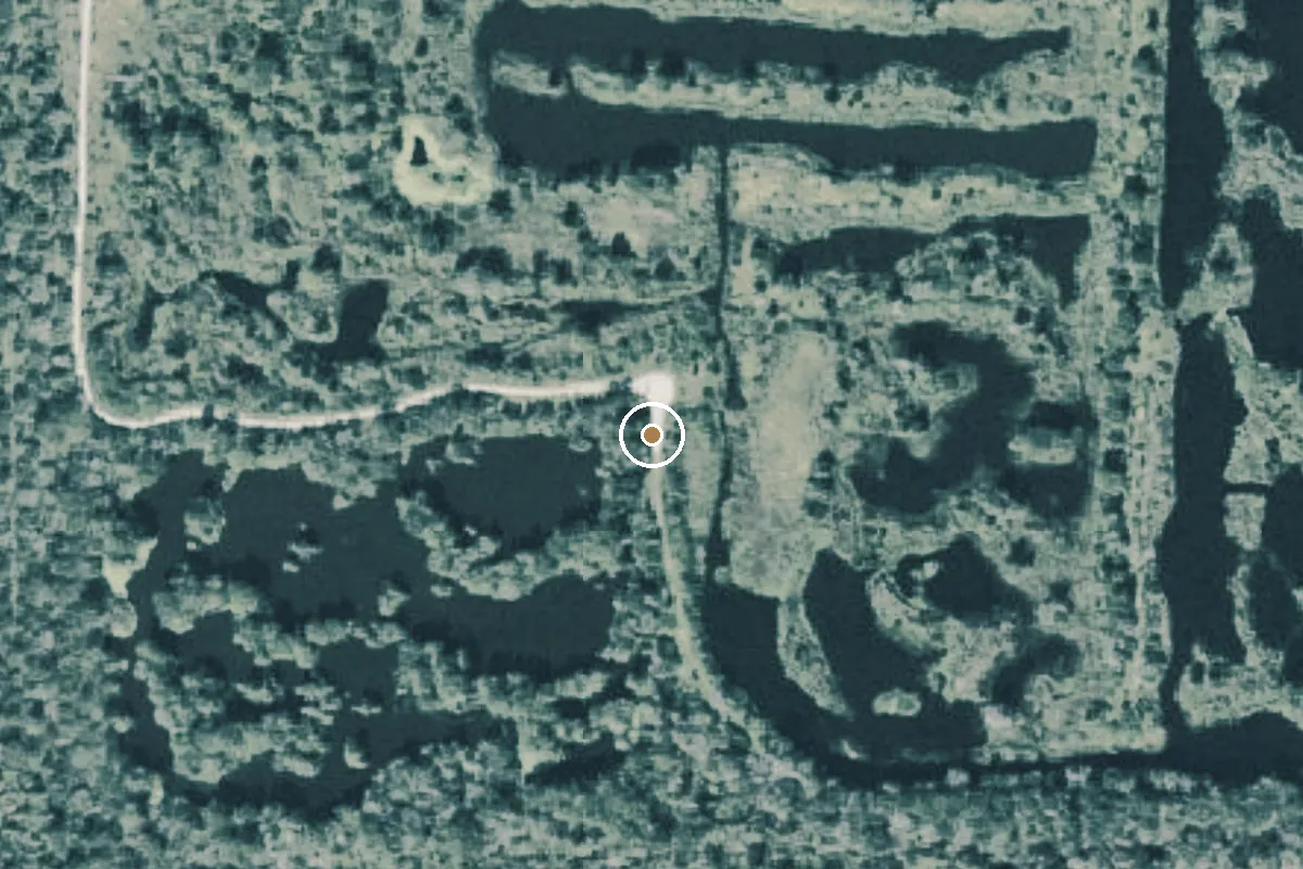 Aerial view of Tenoroc FMA - Lake 10 Canoe Slide