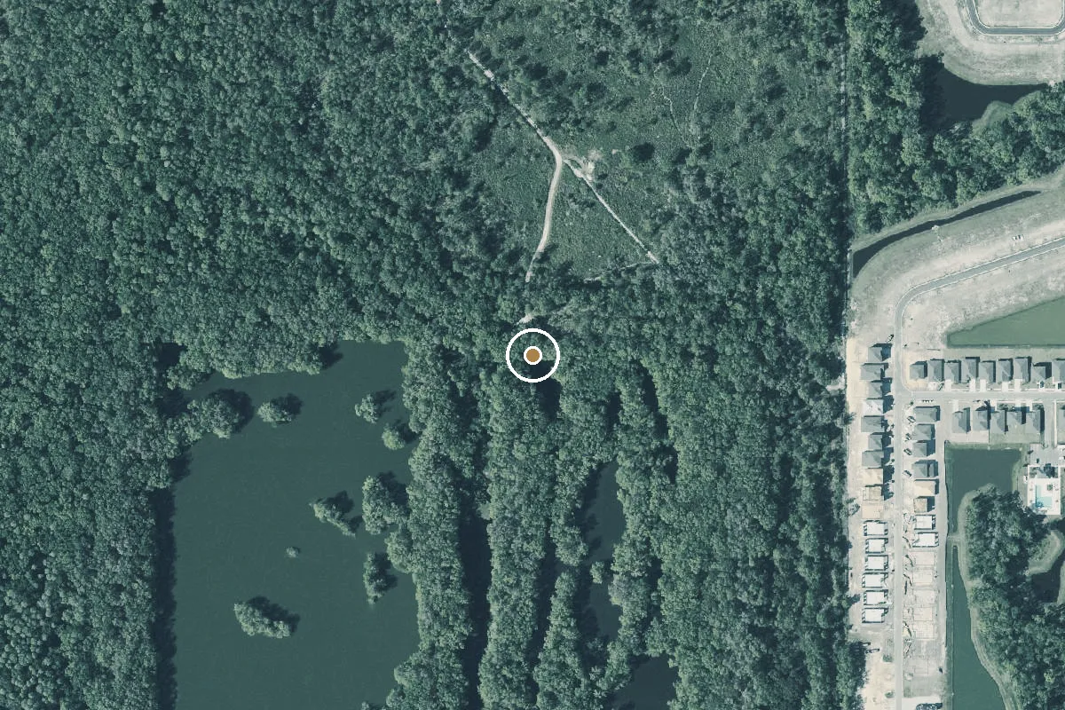 Aerial view of Tenoroc FMA - Lost Lake East - Hand Launch Site