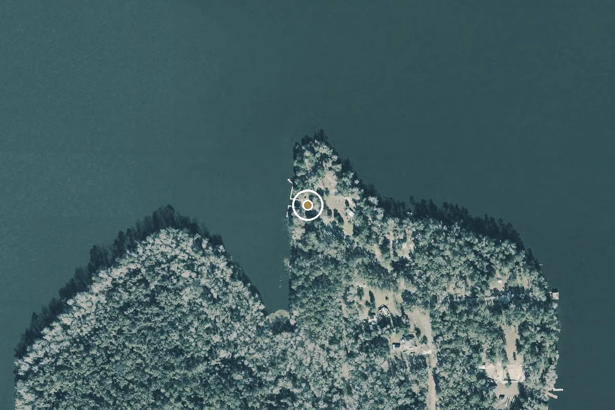 Aerial view of Williams Landing