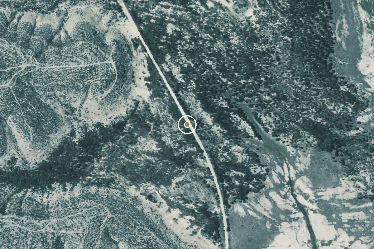 Aerial view of Amistad National Recreation Area Boat Ramp