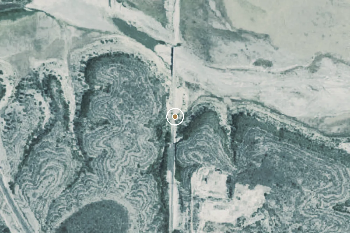 Aerial view of Amistad National Recreation Area Boat Ramp
