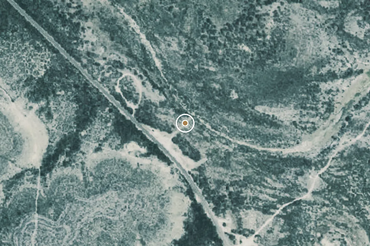 Aerial view of Amistad National Recreation Area Boat Ramp
