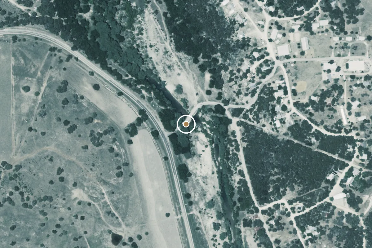 Aerial view of Bandina Christian Youth Camp Boat Ramp