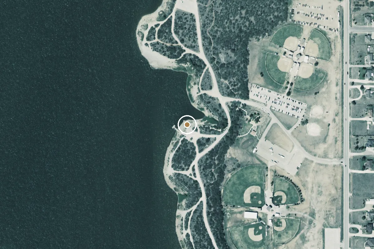 Aerial view of Boat Launch