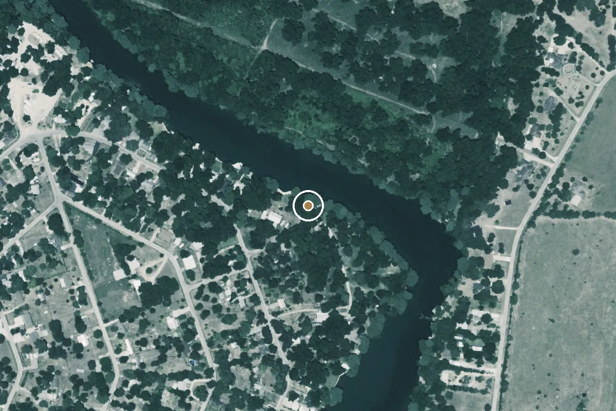 Aerial view of Boat Ramp Meadow Lake Park