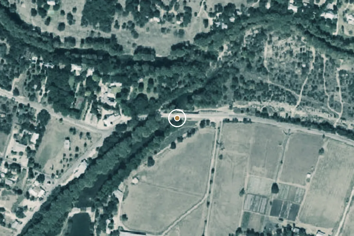 Aerial view of Camp La Junta for Boys Boat Ramp
