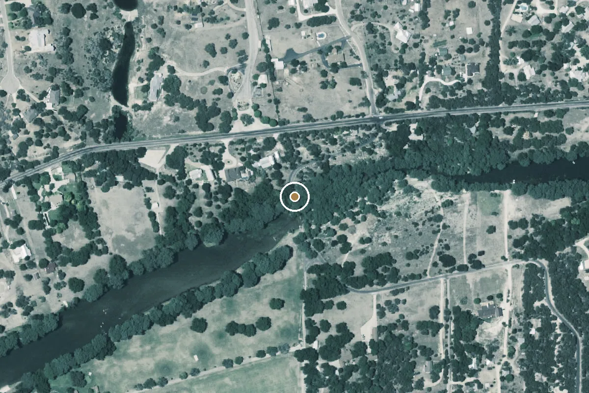Aerial view of Camp Rio Vista & Camp Sierra Vista Boat Ramp