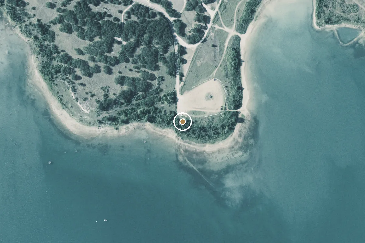 Aerial view of Canyon Lake Boat Ramp