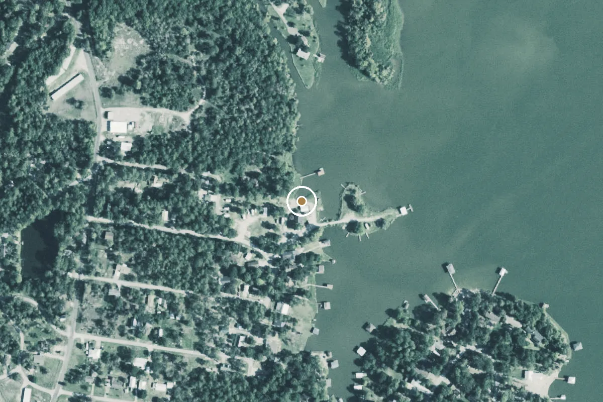 Aerial view of Carolina Creek Boat Ramp