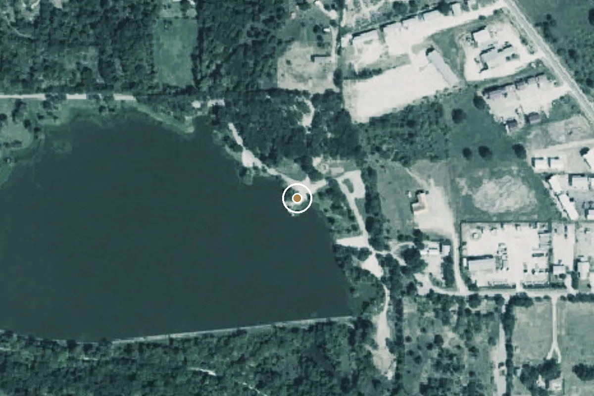 Aerial view of Cartwright Park Boat Ramp
