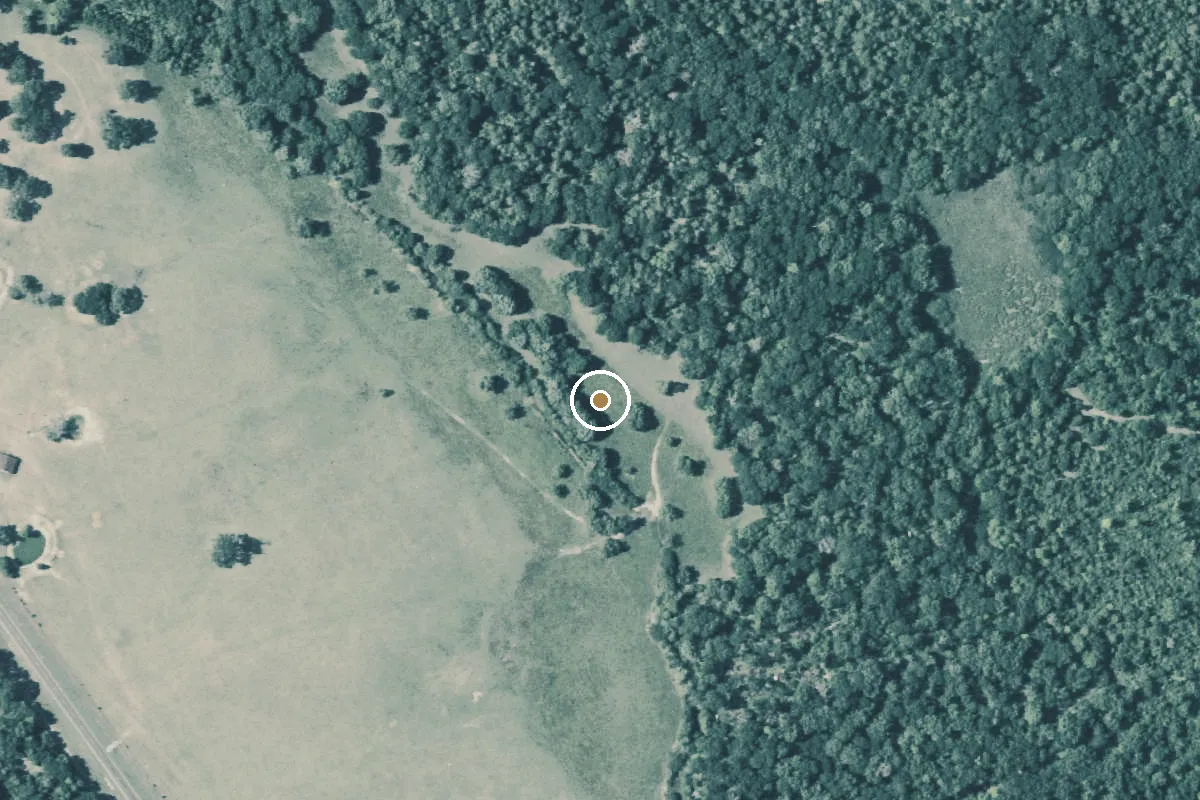 Aerial view of Catfish Creek Boat Ramp