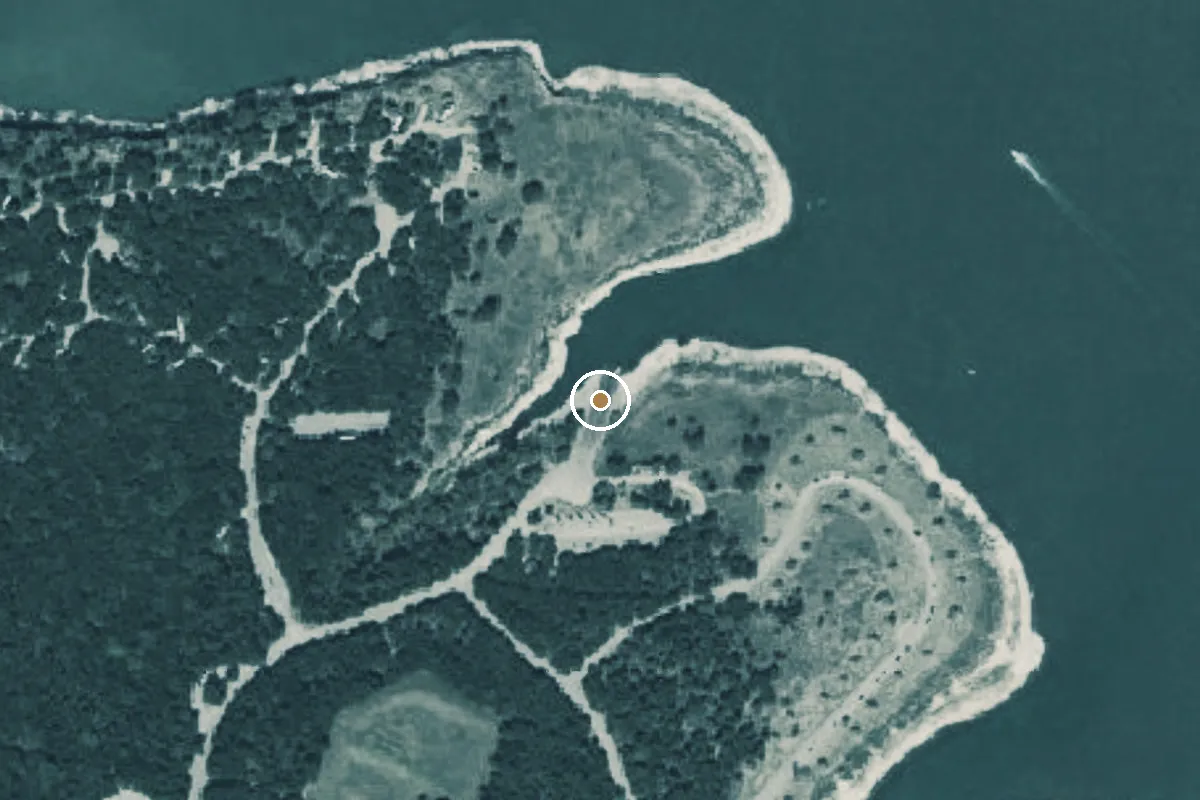 Aerial view of Cedar Breaks Park Boat Ramp