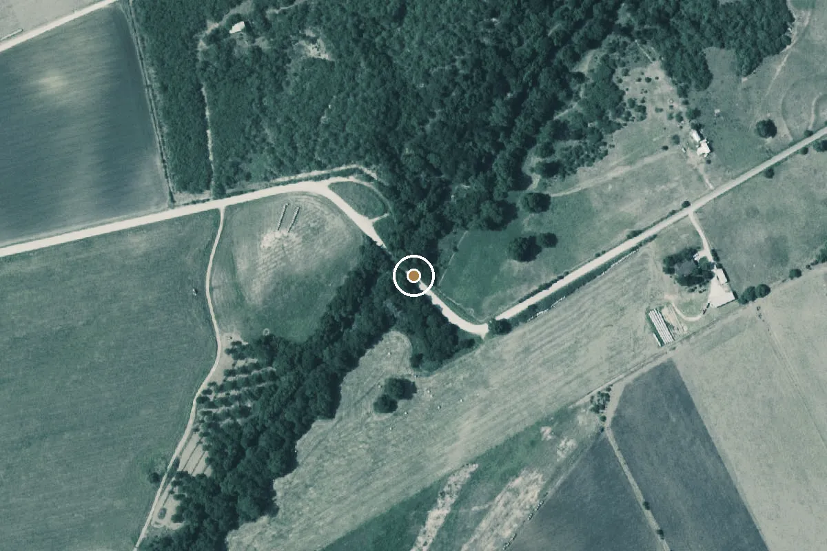Aerial view of Cibolo Creek Boat Ramp