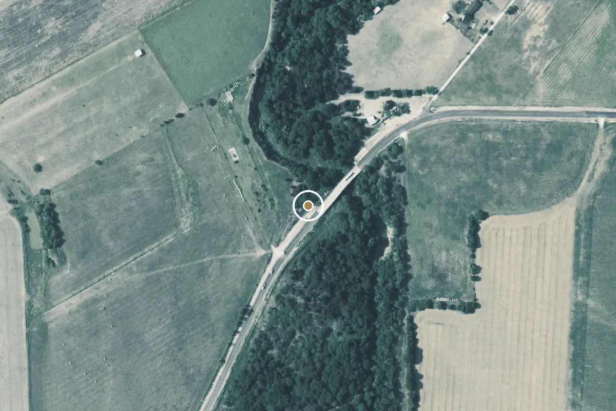 Aerial view of Cibolo Creek Boat Ramp