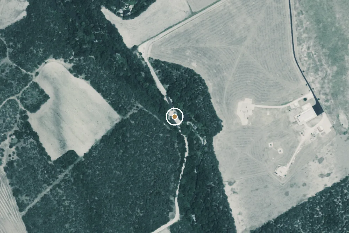 Aerial view of Cibolo Creek Boat Ramp