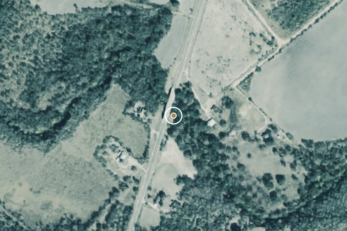 Aerial view of Cibolo Creek Boat Ramp
