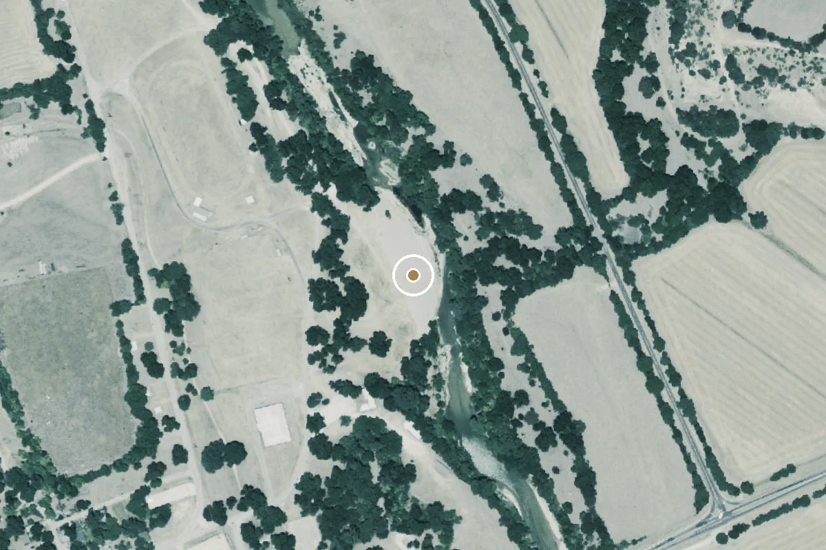 Aerial view of City Park Boat Ramp