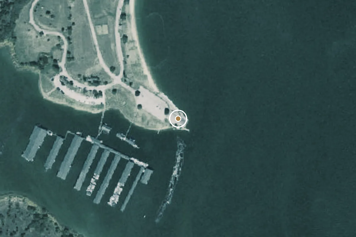 Aerial view of Collin Park Boat Ramp