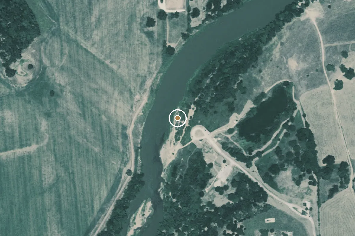 Aerial view of Colorado Boat Ramp