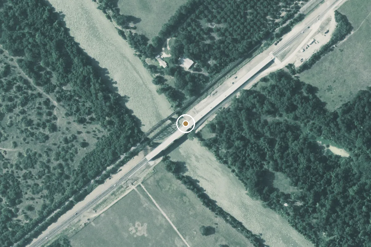 Aerial view of Colorado Boat Ramp