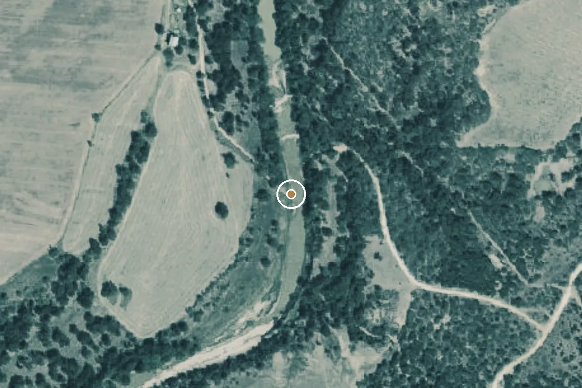 Aerial view of Colorado River Boat Ramp