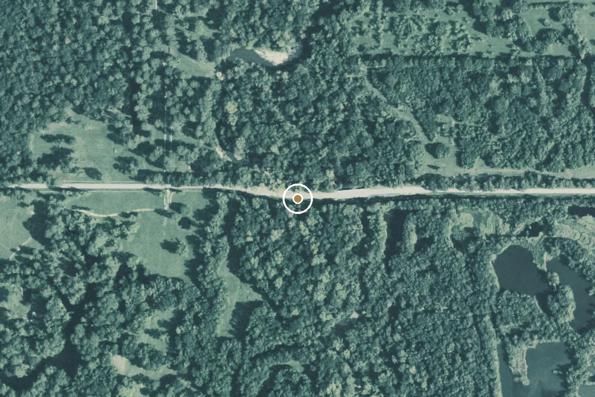 Aerial view of East Fork San Jacinto Boat Ramp