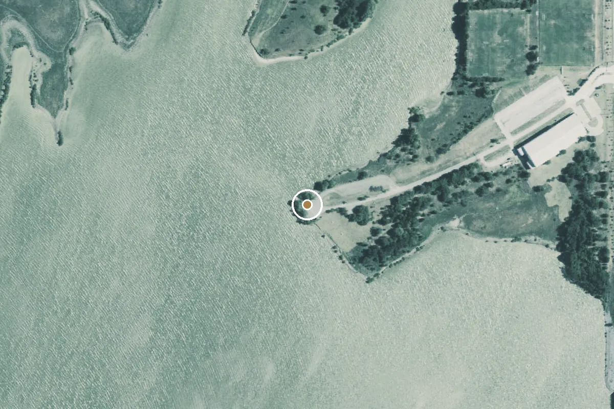 Aerial view of Eastvale Park Boat Ramp